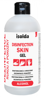 ISOLDA DIsinfection SKIN gel Varianta: ISOLDA disinfection SKIN 500 ml - MEDISPENDER