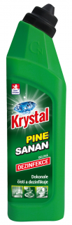 Krystal Pine Sanan - extra hustý čistící s dezinfekční gel 5 l Varianta: KRYSTAL Pine Sanan 750 ml