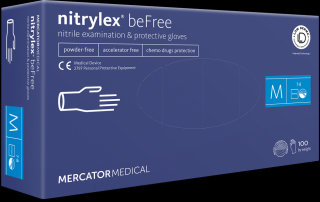 Mercator Medical Nitrylex beFree 100 ks Rozměr: M