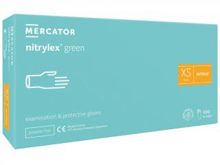 MERCATOR MEDICAL NITRYLEX GREEN 100 ks Rozměr: XS