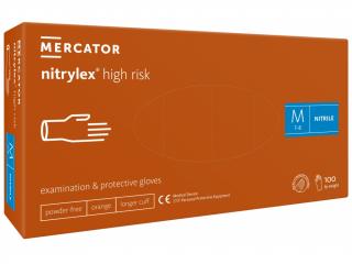 Mercator Medical Nitrylex High Risk 100 ks Rozměr: M