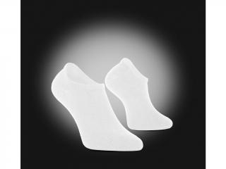 Ponožky antibakteriální Bamboo Medical, 3 páry, bílé, krátké Rozměr: 35-38