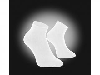 Ponožky antibakteriální Bamboo Medical, 3 páry, bílé Rozměr: 35-38