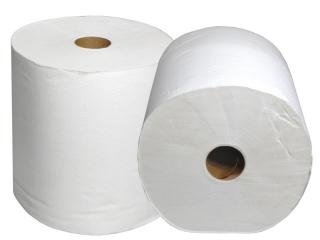 Ručníky papírové Alter Comfort 120 m, 6 rolí, 2 vrstvy, bílé