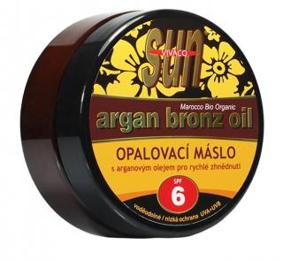 SunVital Argan Bronz Oil opalovací máslo SPF25 200 ml Ochranný faktor: SPF 6