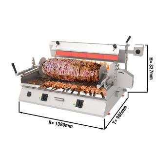 Cag Kebab grill- Horizontální