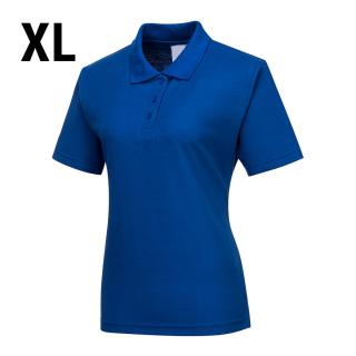 Dámské polo triko - královsky modré - velikost: XL