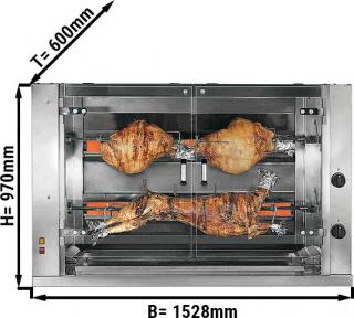 Elektrický gril- 2 jehly