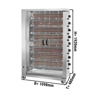 Elektrický gril ECO- 8 jehel pro 48 kuřat