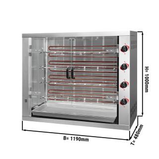 Elektrický gril PREMIUM- 4 jehly pro 24 kuřat