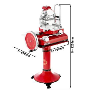 Kráječ O 250 mm - RUSTIKÁLNÍ včetně podestavby