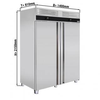 Lednice a mrazák - Kombinace - 1,4 x 0,81 m - 1400 litrů - 2 dveře