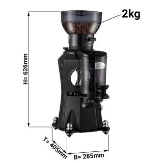 Mlýnek na kávu černý - 2 kg - 45 db