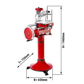 Nářezový stroj O300 mm - RUSTIKÁLNÍ včetně podestavby