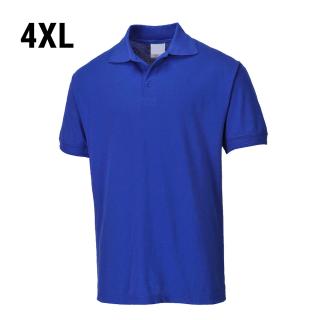 Pánská polokošile - královská modrá - Velikost: 4XL