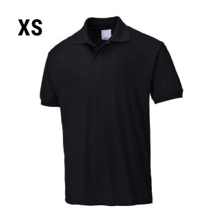 Pánské polo triko- černé - Velikost: XS