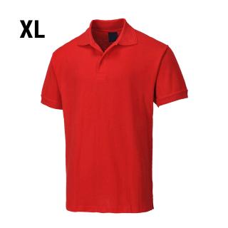 Pánské polo triko - červené - Velikost: XL