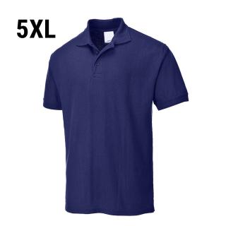 Pánské polo triko - Navy - velikost: 5XL