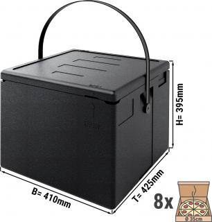 termobox | Pizza box - na 8 pizz Ø 35 cm