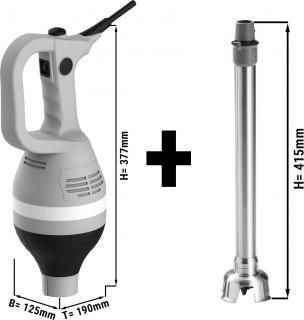 Tyčový mixér - 430 wattů - až 100 litrů - včetně mixéru - 350 mm