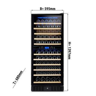 Vinotéka - 350 litrů - se 2 klimatickými zónami