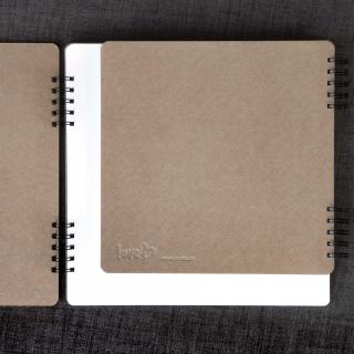 Lovelu Scrapbook Album - Kraft 26x26cm