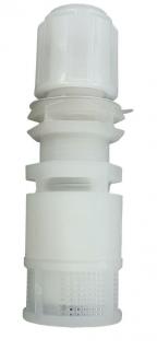 Patní/sací ventil pro TEKNA 500, 600,603 a 800 PVC/Keramika/Viton
