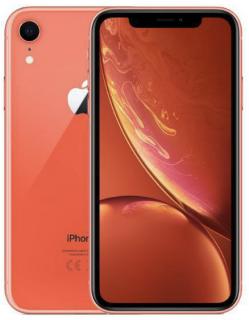 Apple iPhone XR 128GB - Korálově červená (Velmi dobrý)