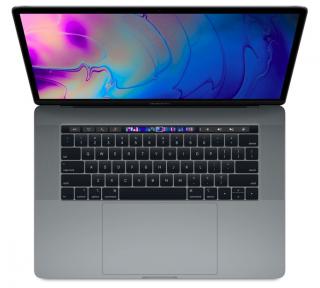 Apple Macbook Pro 15  TouchBar | 2.9GHz i7 | Radeon Pro 560 | 512GB SSD | 16GB RAM (2017) - Vesmírně šedá (Velmi dobrý)