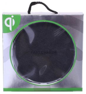 Bezdrátová nabíjecí podložka Wireless Qi - Černá