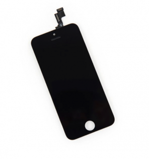 LCD displej + dotykové sklo - Apple iPhone 5S/SE Black (Original FOG, Refurbished)
