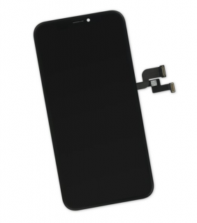 LCD displej + dotykové sklo - Apple iPhone X Black (2Mac Premium : soft oled)