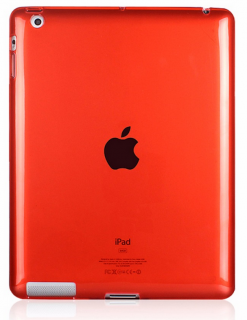 Ochranný kryt pro Apple iPad 2/3/4 gen. - Červený