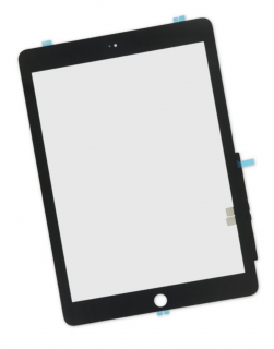 Přední dotykové sklo (touch screen) pro Apple iPad 6 Black - High Copy