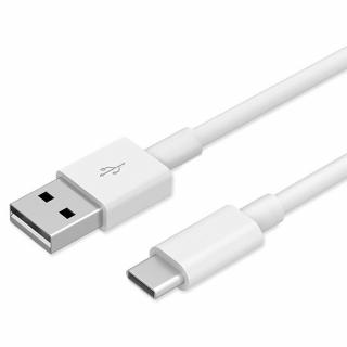 Synchronizační a nabíjecí kabel USB-C - Bílý, 1,5m