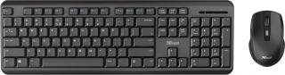 TRUST set klávesnice + myš ODY, bezdrátová, USB, CZ/SK