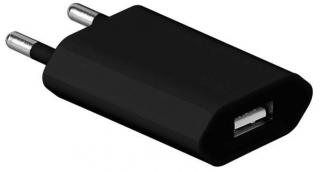 USB nabíječka pro mobilní telefony - Černá