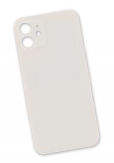 Zadní sklo Apple iPhone 12 - White (Big Camera Hole)