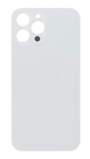 Zadní sklo Apple iPhone 13 Pro Max - White (Big Camera Hole)