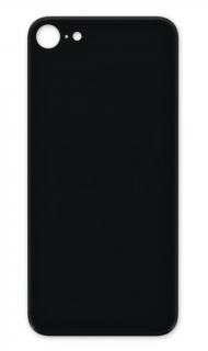 Zadní sklo Apple iPhone 8 - Black (Big Camera Hole )
