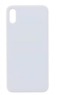 Zadní sklo Apple iPhone X - White (Big Camera Hole )