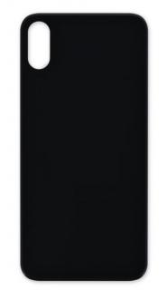 Zadní sklo Apple iPhone XS - Black (Big Camera Hole)