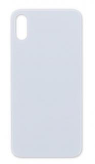 Zadní sklo Apple iPhone XS - White (Big Camera Hole)