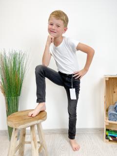 Chlapecké skinny fit džíny v šedé barvě  20210043  Velikost dětská: 122