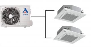 Kazetová Klimatizace Acond ACT 1+2 (2,6kW + 2,6kW) Multi-split R32 včetně montáže