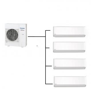 Klimatizace Panasonic Etherea white 1+4 (2kW + 2kW + 2kW + 2kW) Multi-split R32