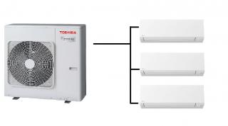 Klimatizace Toshiba Shorai Edge 1+3 (2,5kW + 2,5kW + 3,5kW) Multi-split R32