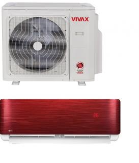 Klimatizace Vivax design R Red 3,5kW R32 včetně montáže