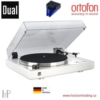 DUAL CS 600 High Gloss White Special Edition + Ortofon 2M Blue