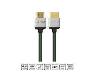 Kordz EVO HDMI kabel, 4K/HDR, 18Gb/s, délka Délka: 0,6 m